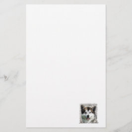 Alaskan Malamute Dog Art Briefpapier