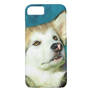 Alaskan Malamute Dog Art Case-Mate iPhone Hülle