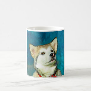 Alaskan Malamute Dog Art Kaffeetasse