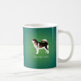 Alaskan Malamute Dog Danke Design Tasse