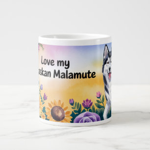 Alaskan Malamute Dog Owner Geschenk Jumbo-Tasse