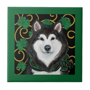 Alaskan Malamute Fliese