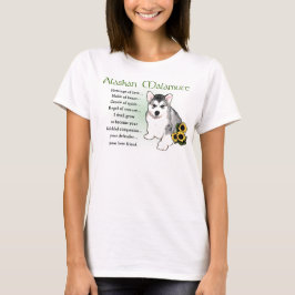 Alaskan Malamute Geschenke T-Shirt
