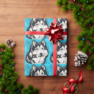 Alaskan Malamute Geschenkpapier