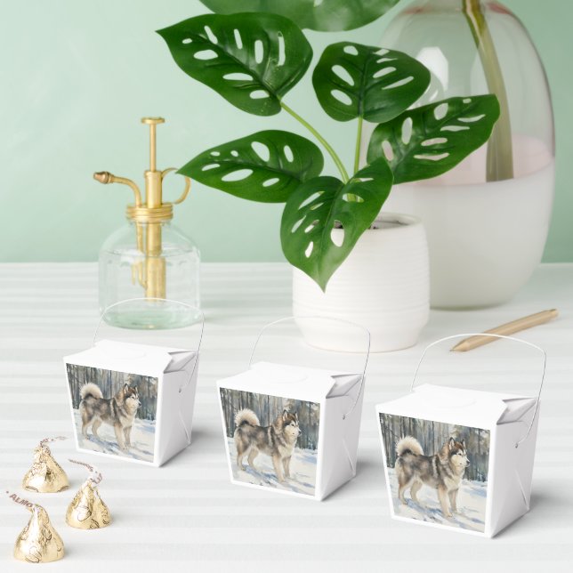 Alaskan Malamute Geschenkschachtel (Zahlreiche)