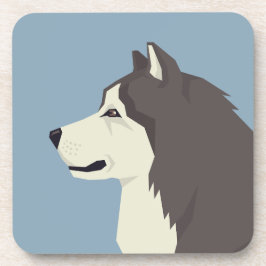 Alaskan Malamute Getränkeuntersetzer