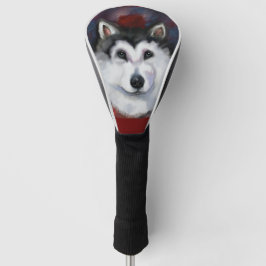 ALASKAN MALAMUTE GOLF HEADCOVER