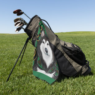 Alaskan Malamute                 Golfhandtuch