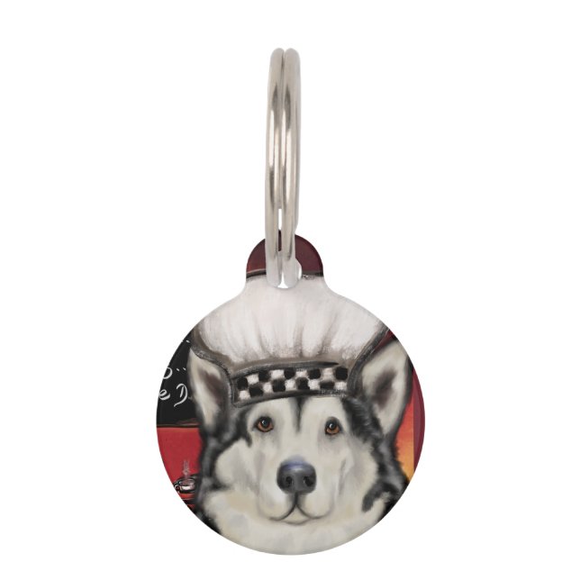 Alaskan Malamute Haustiermarke (Vorderseite)