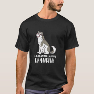 Alaskan Malamute-Hundebesitzer-Oma T-Shirt