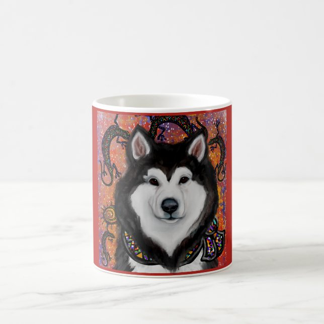 Alaskan Malamute Kaffeetasse (Mittel)