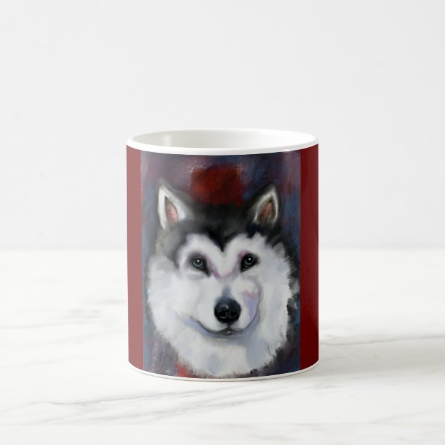 ALASKAN MALAMUTE KAFFEETASSE (Mittel)