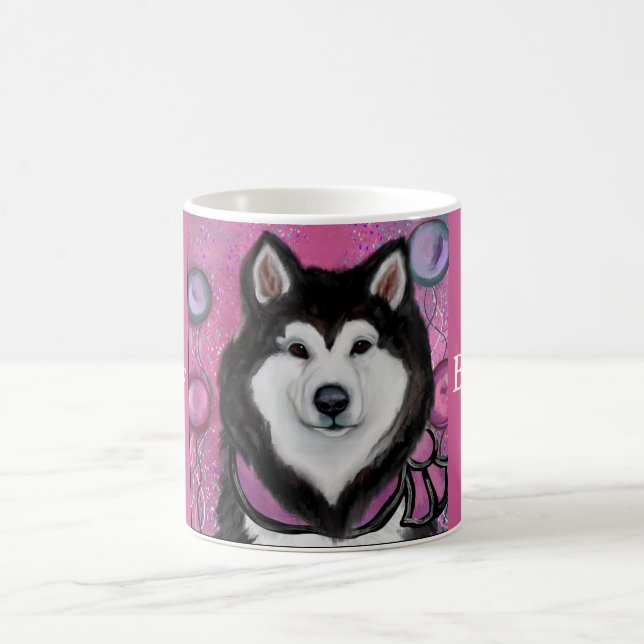 Alaskan Malamute Kaffeetasse (Mittel)