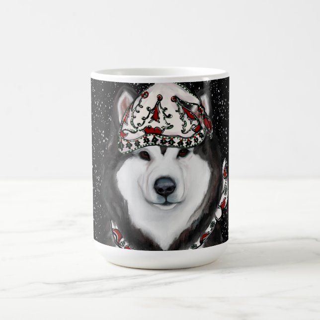 Alaskan Malamute Kaffeetasse (Mittel)