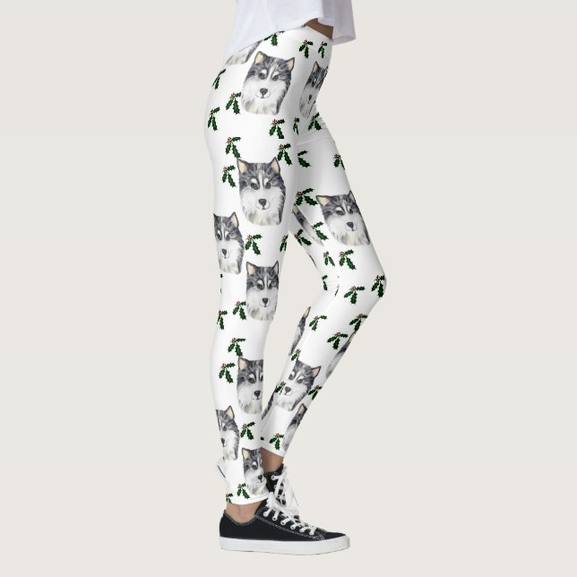Alaskan Malamute Leggings (Rechts)