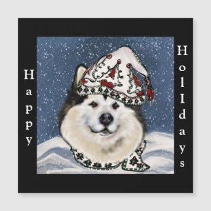 Alaskan Malamute Magnetkarte