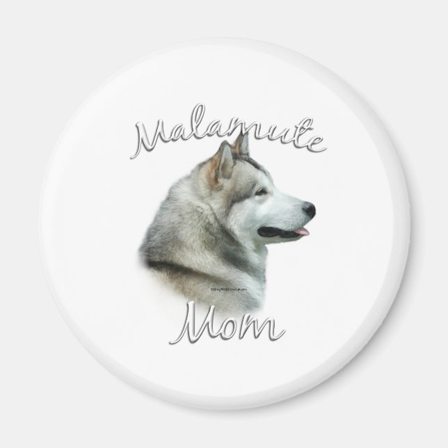 Alaskan Malamute Mama 2 Magnet (Vorne)