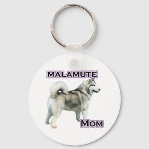 Alaskan Malamute Mama 4 Schlüsselanhänger
