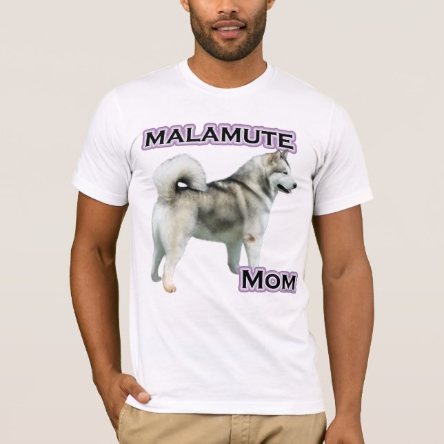 Alaskan Malamute Mama 4 T-Shirt (Vorderseite)