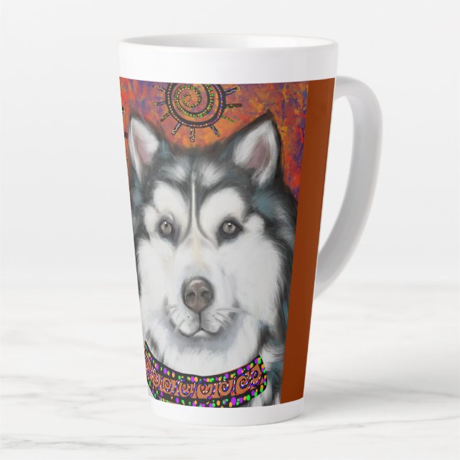 ALASKAN MALAMUTE MILCHTASSE (Rechte Ecke)
