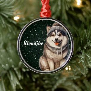Alaskan Malamute Personalisierte Weihnachtsschmuck