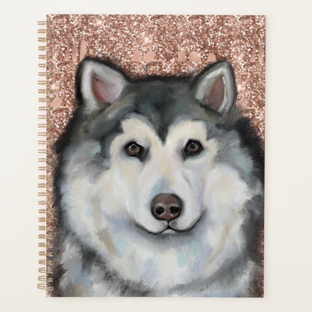 Alaskan Malamute Planer (Vorderseite)