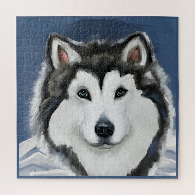 Alaskan Malamute Puzzle (Vertikal)