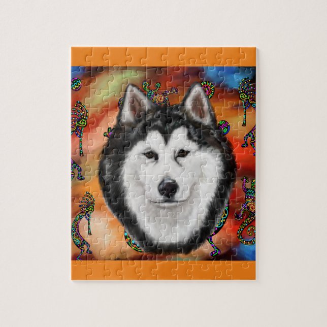 ALASKAN MALAMUTE PUZZLE (Vertikal)