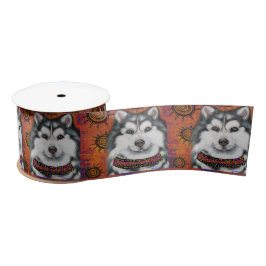 ALASKAN MALAMUTE SATINBAND