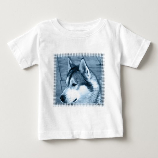 Alaskan Malamute Säugling T - Shirt (Vorderseite)