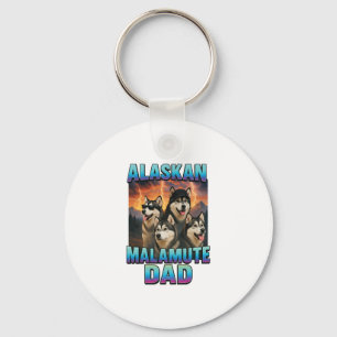 Alaskan Malamute Schlüsselanhänger