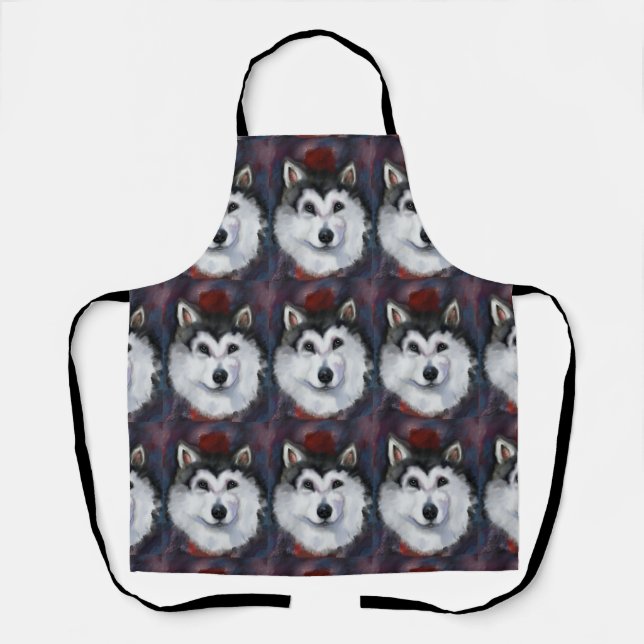 ALASKAN MALAMUTE SCHÜRZE (Vorderseite)