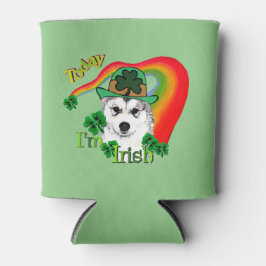 Alaskan Malamute St. Patricks Day Dosenkühler