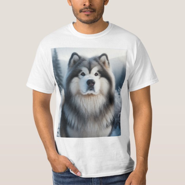 Alaskan Malamute T-Shirt (Vorderseite)