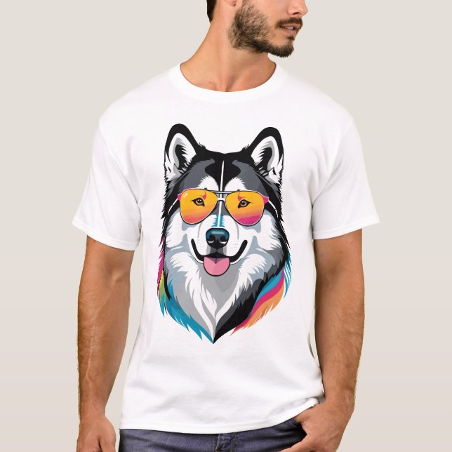 Alaskan Malamute T-Shirt (Vorderseite)