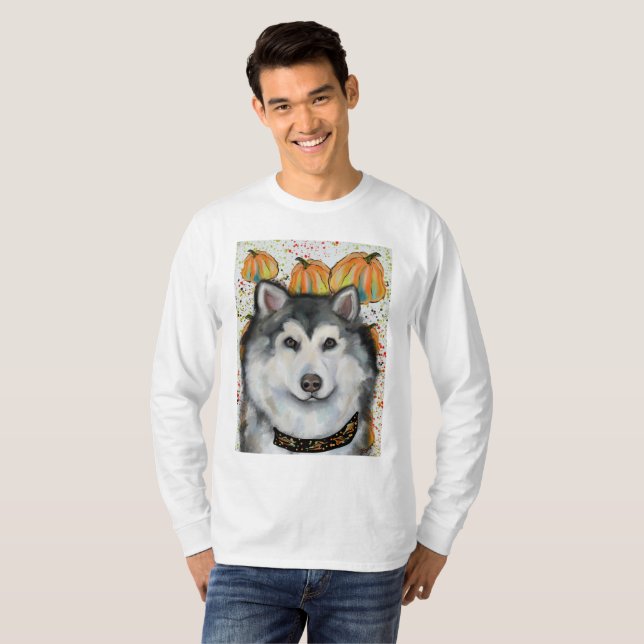Alaskan Malamute T-Shirt (Vorne ganz)