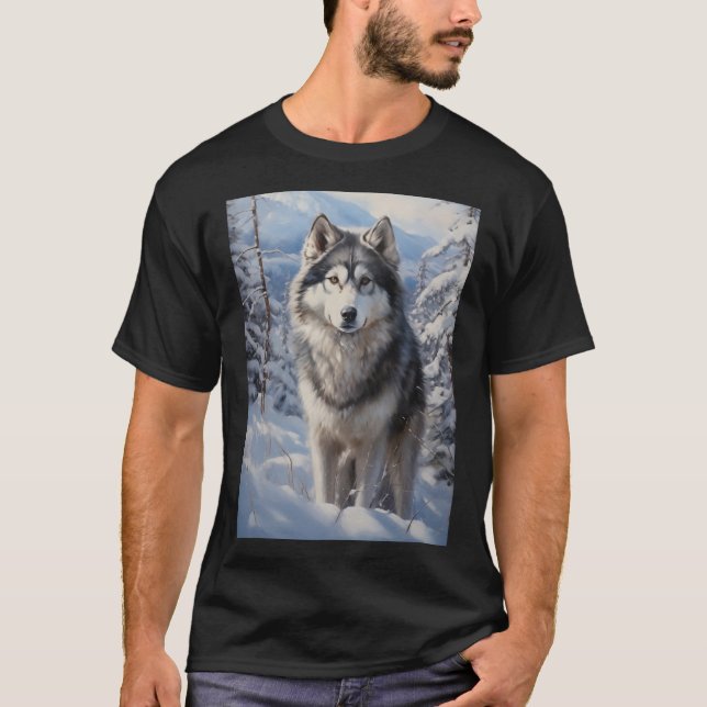 Alaskan Malamute T-Shirt (Vorderseite)