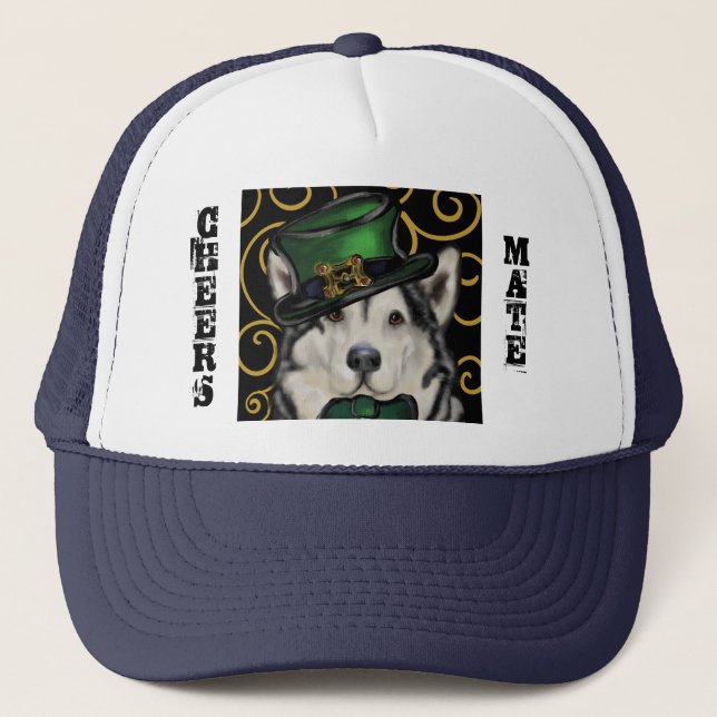Alaskan Malamute Truckerkappe (Vorderseite)
