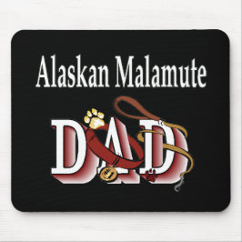 Alaskan Malamute Vater Geschenke Mousepad