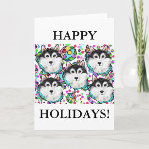 ALASKAN MALAMUTE WEIHNACHTEN