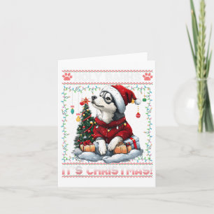 Alaskan Malamute Weihnachtsbaumdekorationen Dog Lo Karte