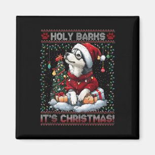 Alaskan Malamute Weihnachtsbaumdekorationen Dog Lo Magnet