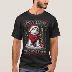 Alaskan Malamute Weihnachtsbaumdekorationen Dog Lo T-Shirt