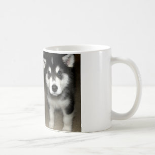 Alaskan Malamute Welpe 3 Tasse