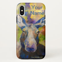 Alaskan Moose iPhone Cover_Anpassen Sie es!!
