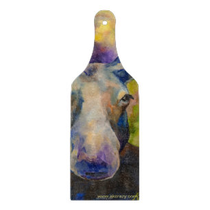Alaskan Moosey Glasschneidbrett Schneidebrett