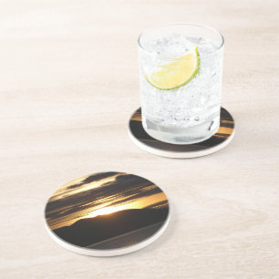 Alaskan Sunset III Schöne Alaska Fotografie Untersetzer