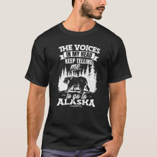 Alaskan Wilderness Alaska Urlaub T-Shirt