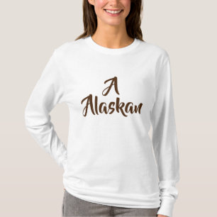 Alaskanisches Monogramm T-Shirt