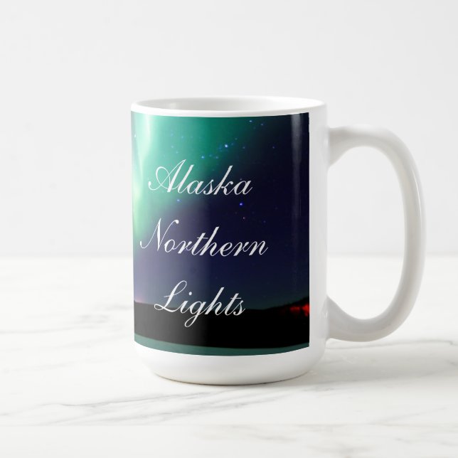 ALASKAnordlicht-KAFFEE-TASSE Kaffeetasse (Rechts)